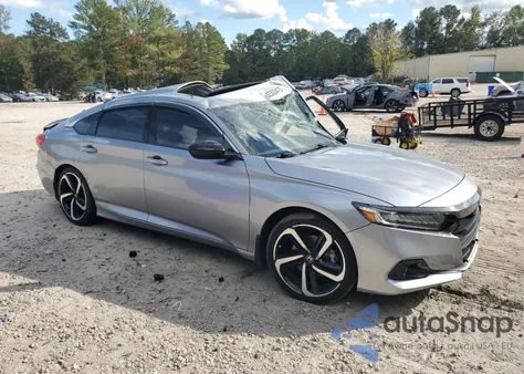 2021 Honda Accord Sport from USA, damaged, VIN 1HGCV2F38MA001913